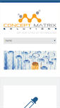 Mobile Screenshot of conceptmatrixsolutions.com